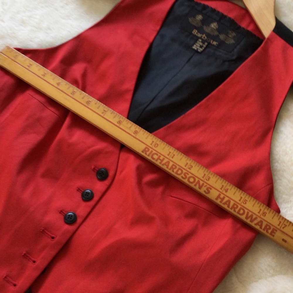 Barbour Women's Scarlet Waistcoat Vest 8 - Picture 7 of 12